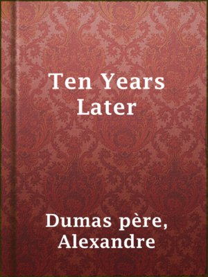 Ten Years Later - ebook